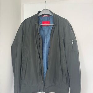 Zara Men’s Green Bomber Jacket